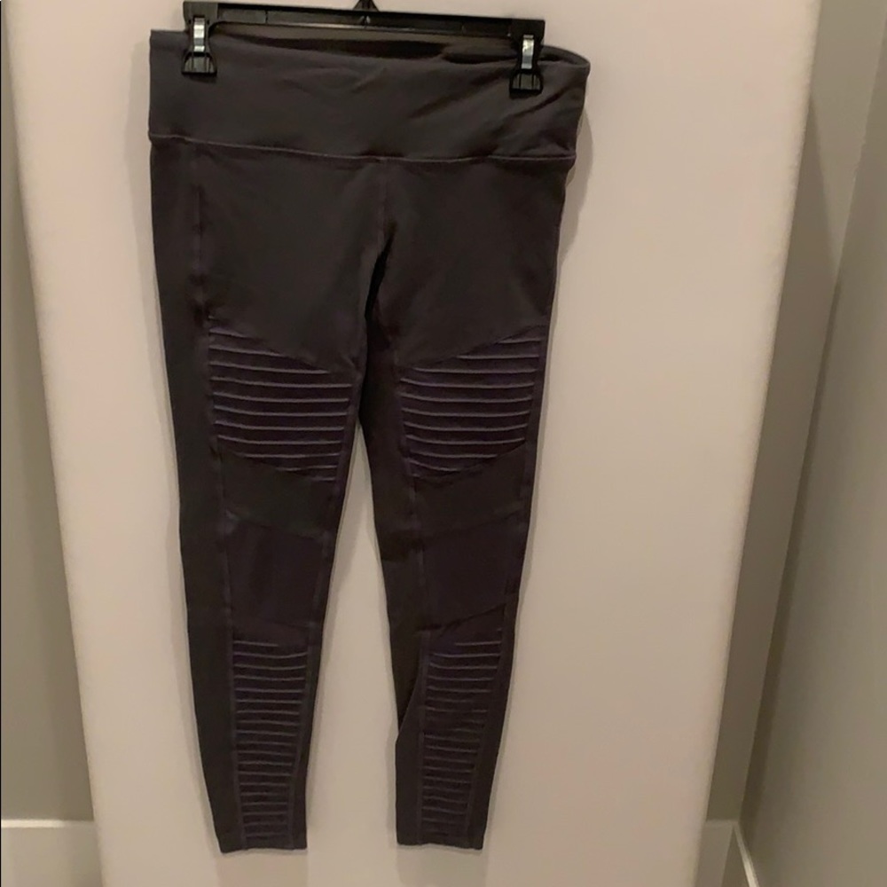 Alo Moto High Waist Legging Anthracite Grey